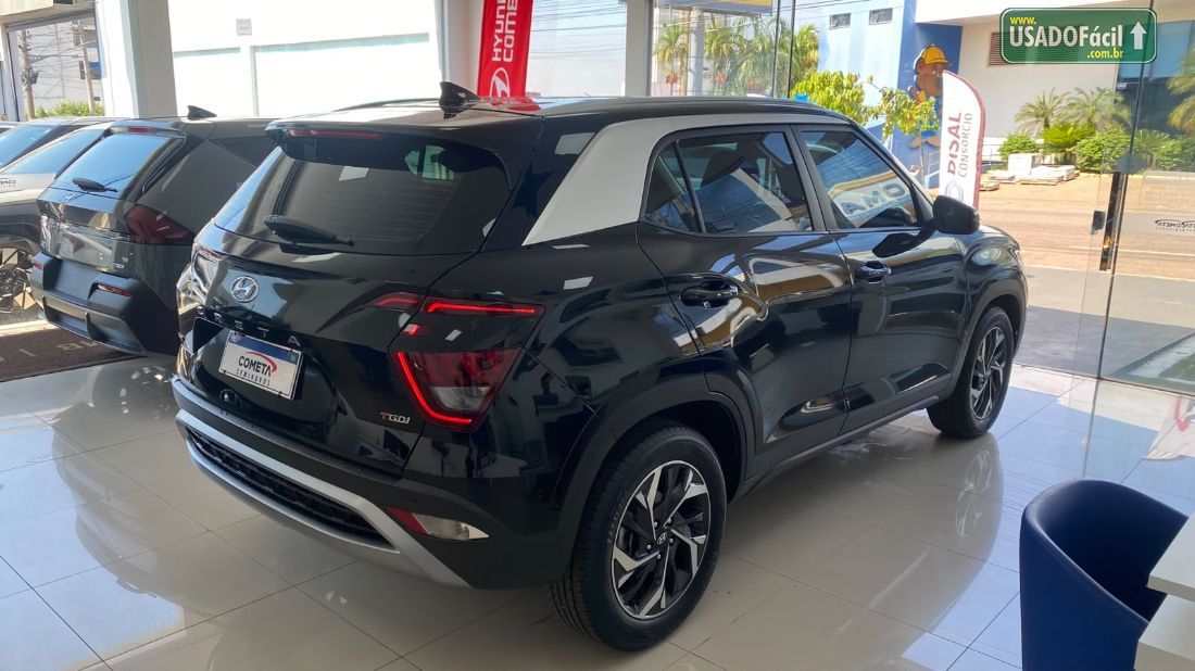 Hyundai Creta Limited 1.0 Turbo Automático Flex 2024/2025 — foto 6 de 12