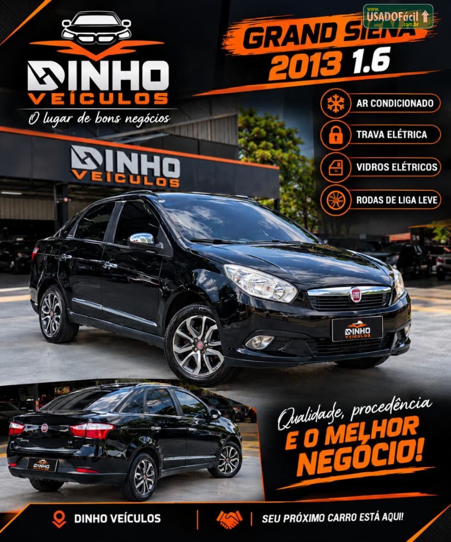Fiat Grand Siena Essence 1.6 Flex 2012/2013 — foto 5 de 8