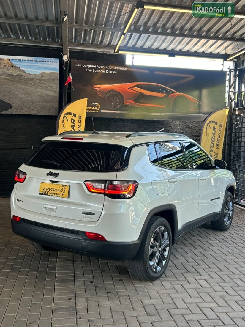 Jeep Compass T270 80 Anos 1.3 Turbo 4x2 Automático Flex 2021/2022 — foto 4 de 22