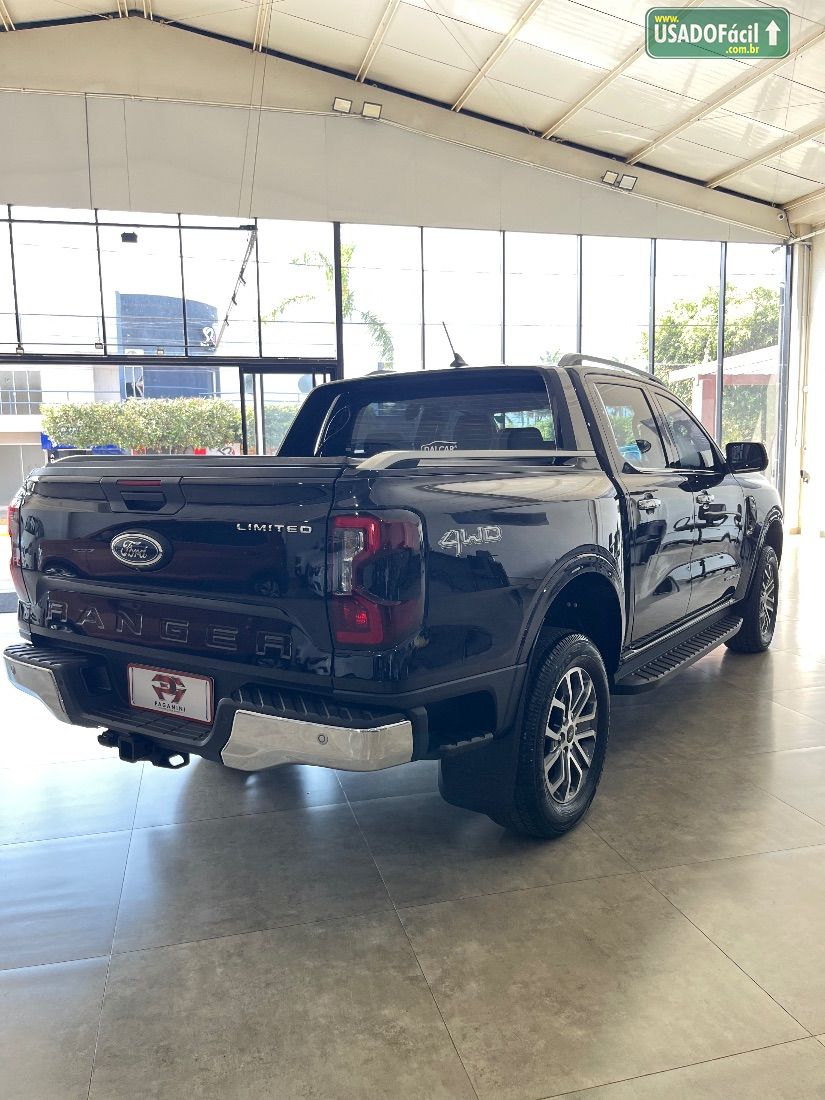 Ford Ranger Limited CD 3.0 V6 4x4 Turbo Automático Diesel 2023/2024 — foto 9 de 17