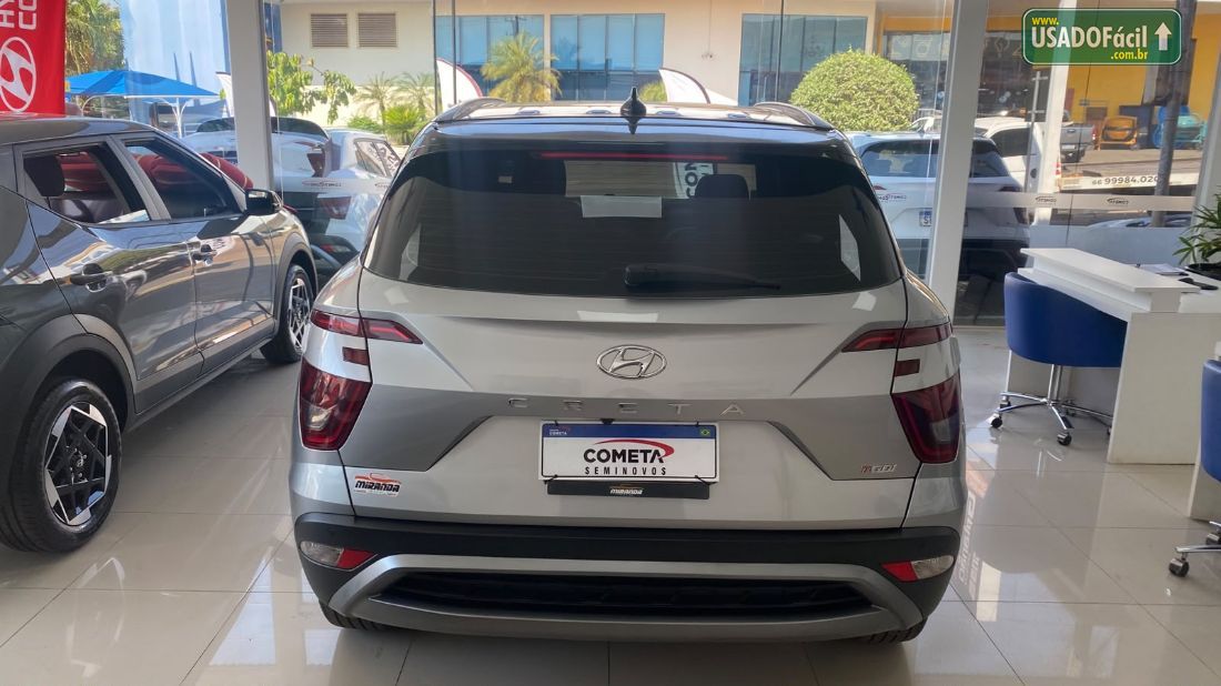 Hyundai Creta Platinum 1.0 Turbo Automático Flex 2024/2025 — foto 8 de 13