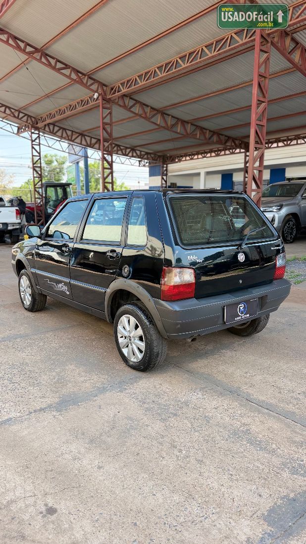 Fiat Uno Mille Way Economy Fire 1.0 Flex 4P 2012/2013 — foto 4 de 9