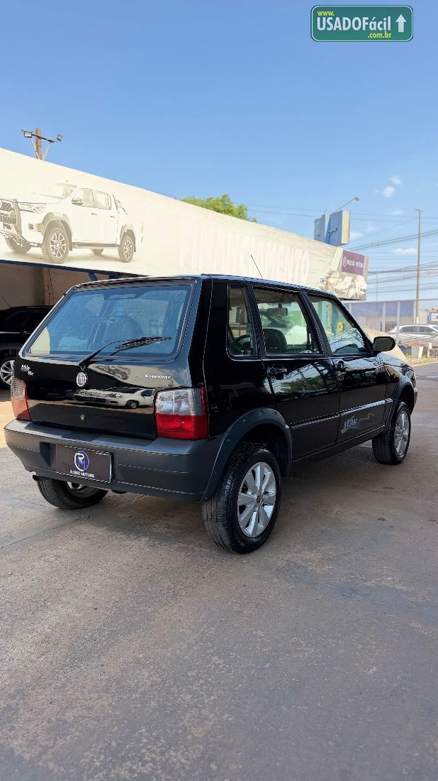 Fiat Uno Mille Way Economy Fire 1.0 Flex 4P 2012/2013 — foto 5 de 9