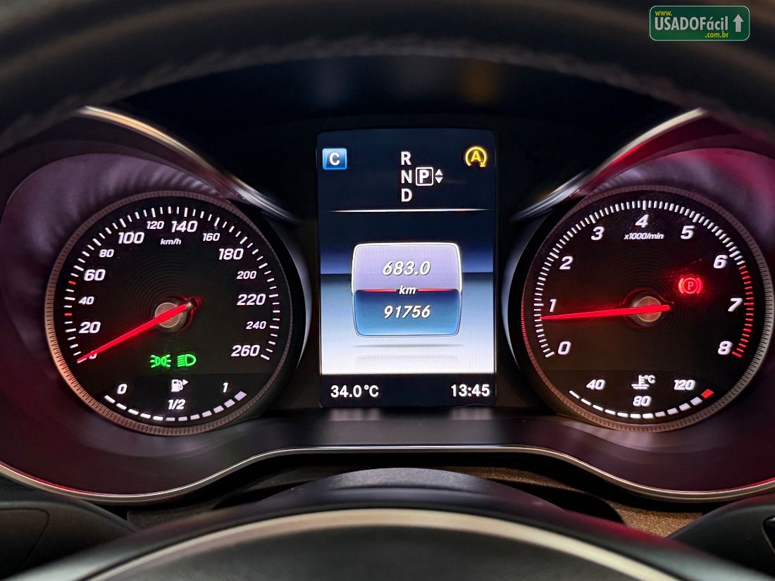 Mercedes-Benz C-180 1.6 Turbo Automático Flex 2015/2015 — foto 14 de 18