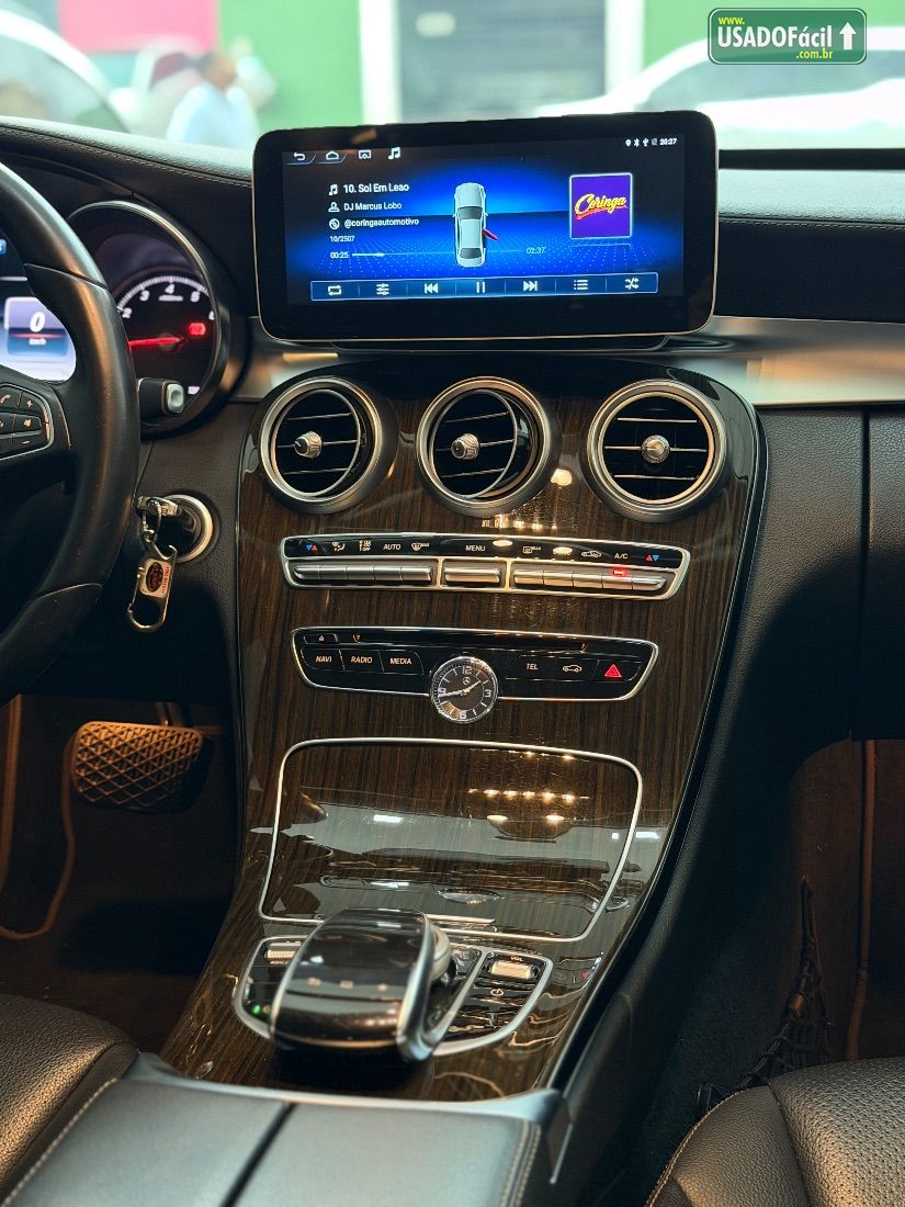 Mercedes-Benz C-180 1.6 Turbo Automático Flex 2015/2015 — foto 15 de 18