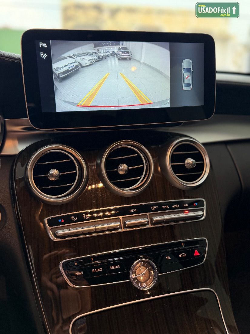 Mercedes-Benz C-180 1.6 Turbo Automático Flex 2015/2015 — foto 16 de 18