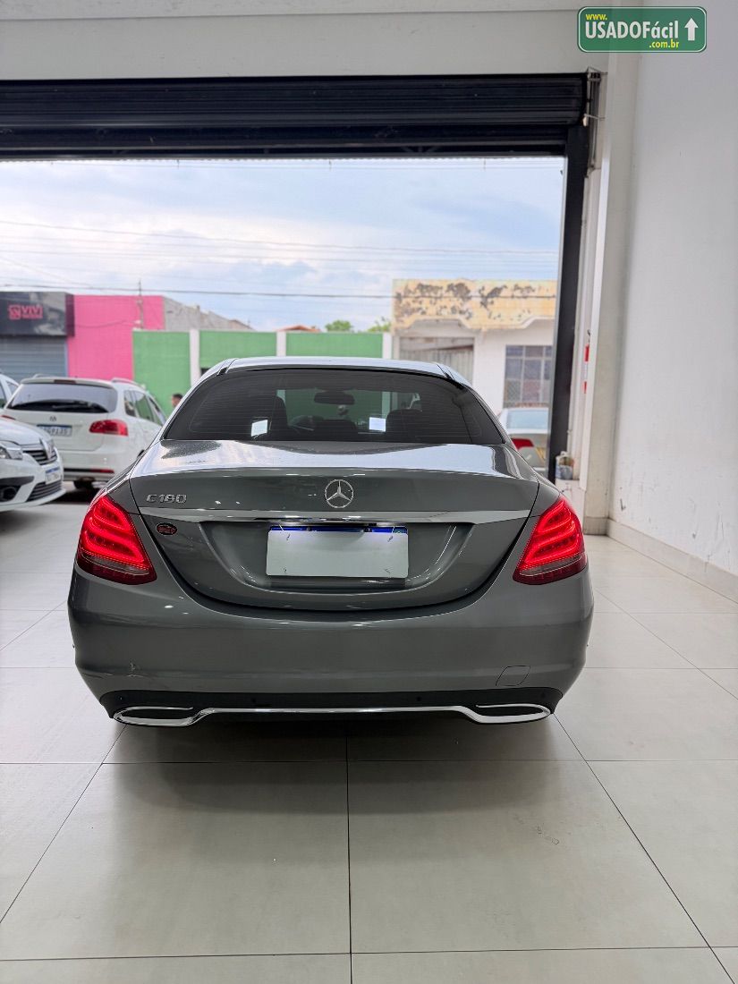 Mercedes-Benz C-180 1.6 Turbo Automático Flex 2015/2015 — foto 4 de 18