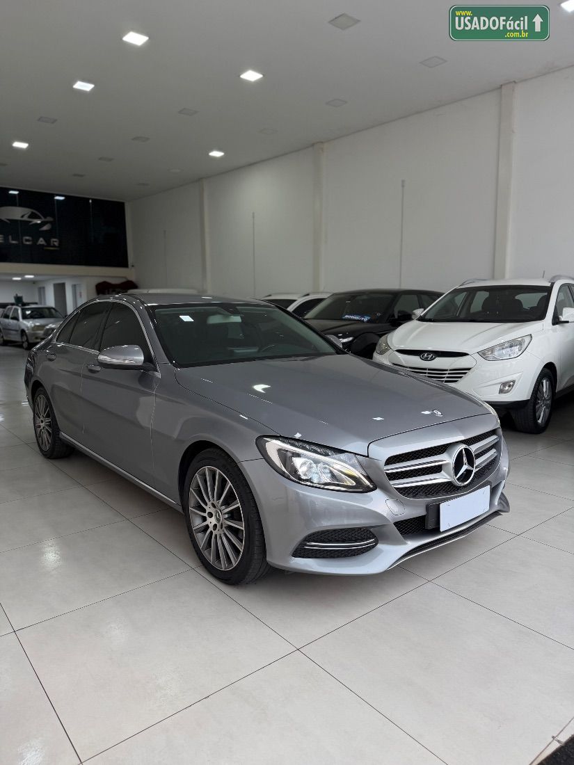 Mercedes-Benz C-180 1.6 Turbo Automático Flex 2015/2015 — foto 6 de 18