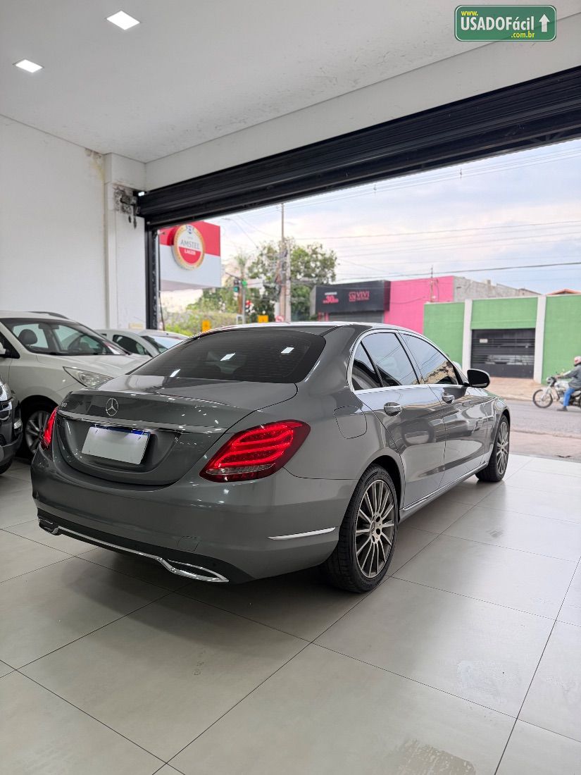 Mercedes-Benz C-180 1.6 Turbo Automático Flex 2015/2015 — foto 7 de 18