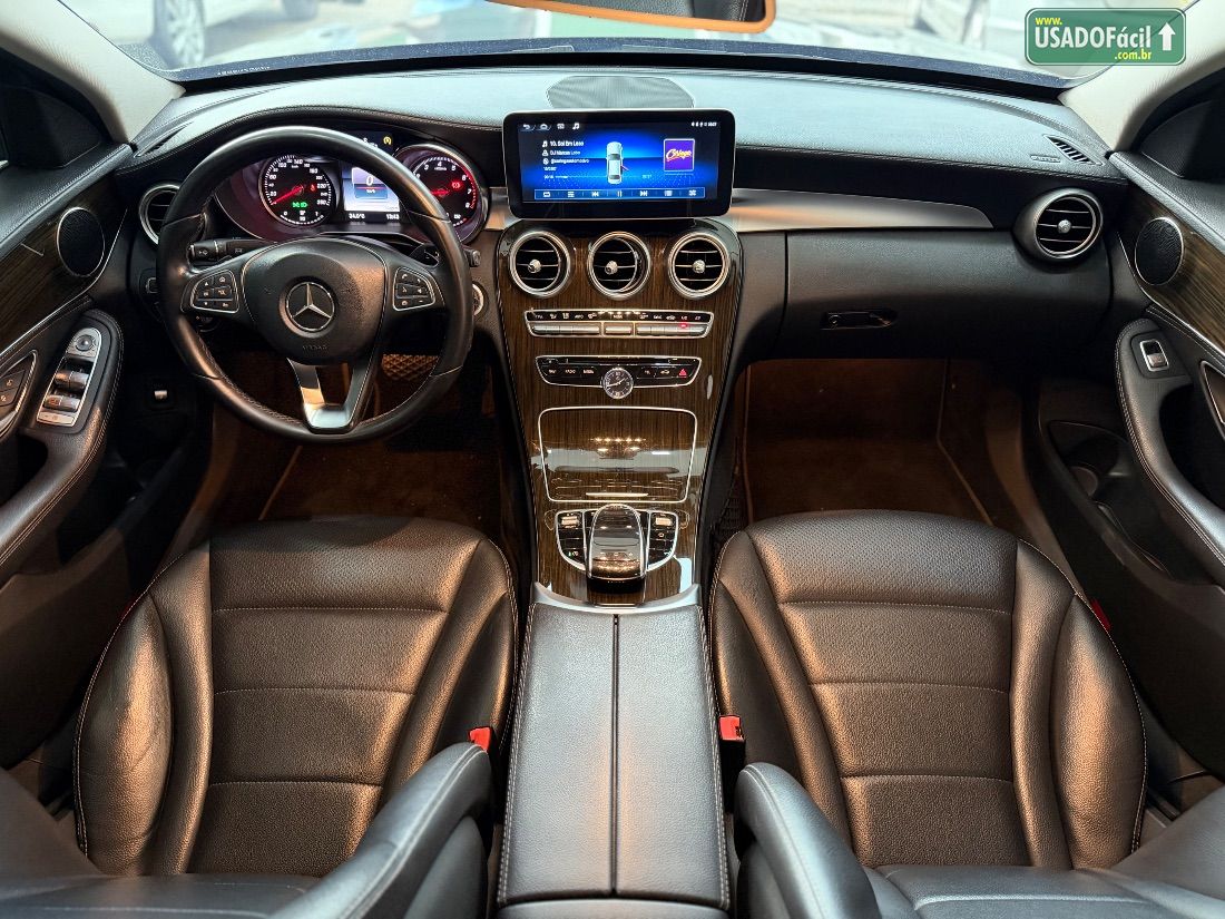 Mercedes-Benz C-180 1.6 Turbo Automático Flex 2015/2015 — foto 8 de 18