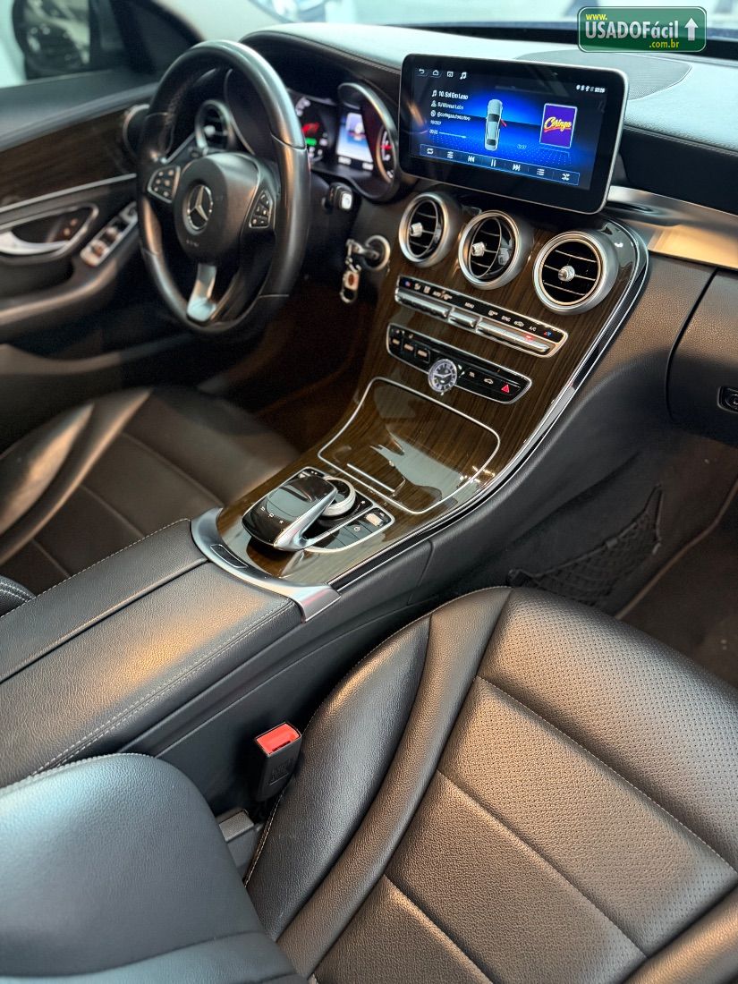 Mercedes-Benz C-180 1.6 Turbo Automático Flex 2015/2015 — foto 9 de 18