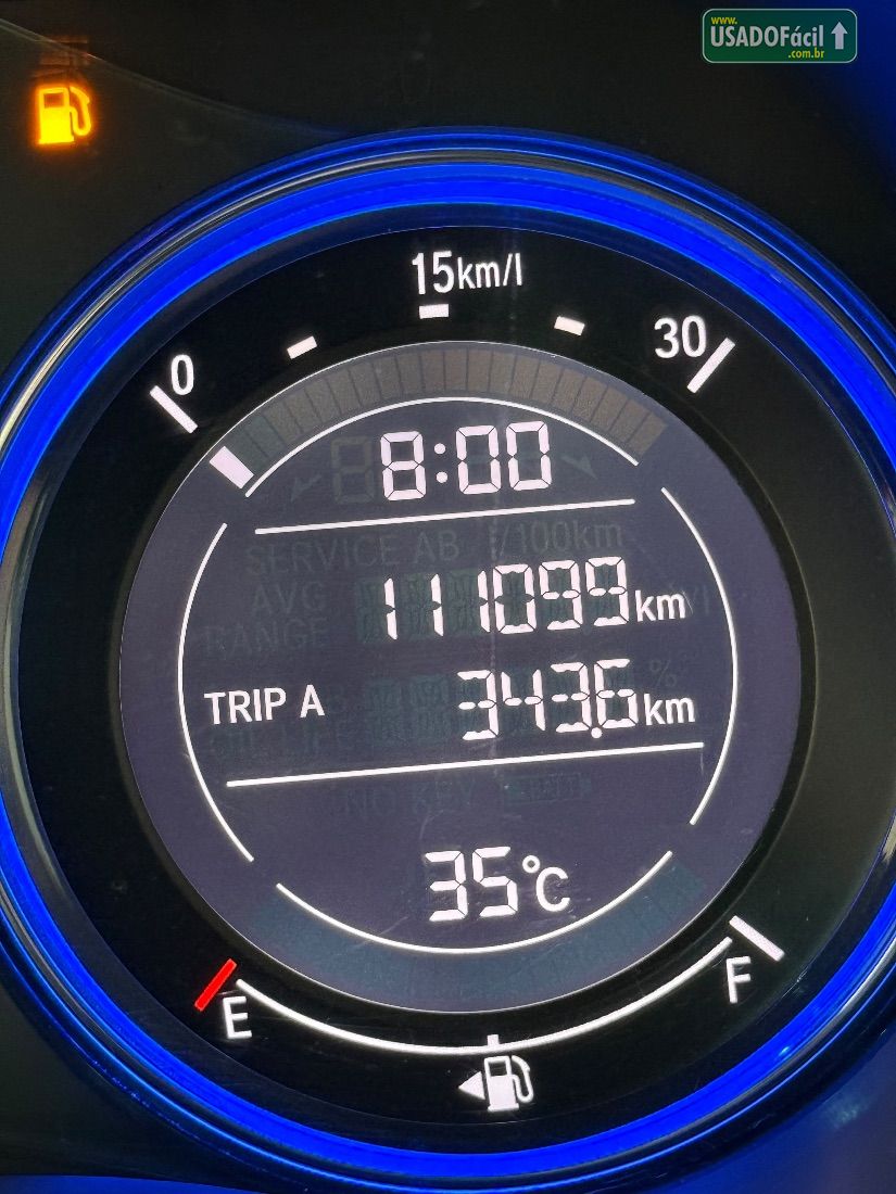 Honda City Sedan EX 1.5 Automático Flex 2017/2017 — foto 11 de 14