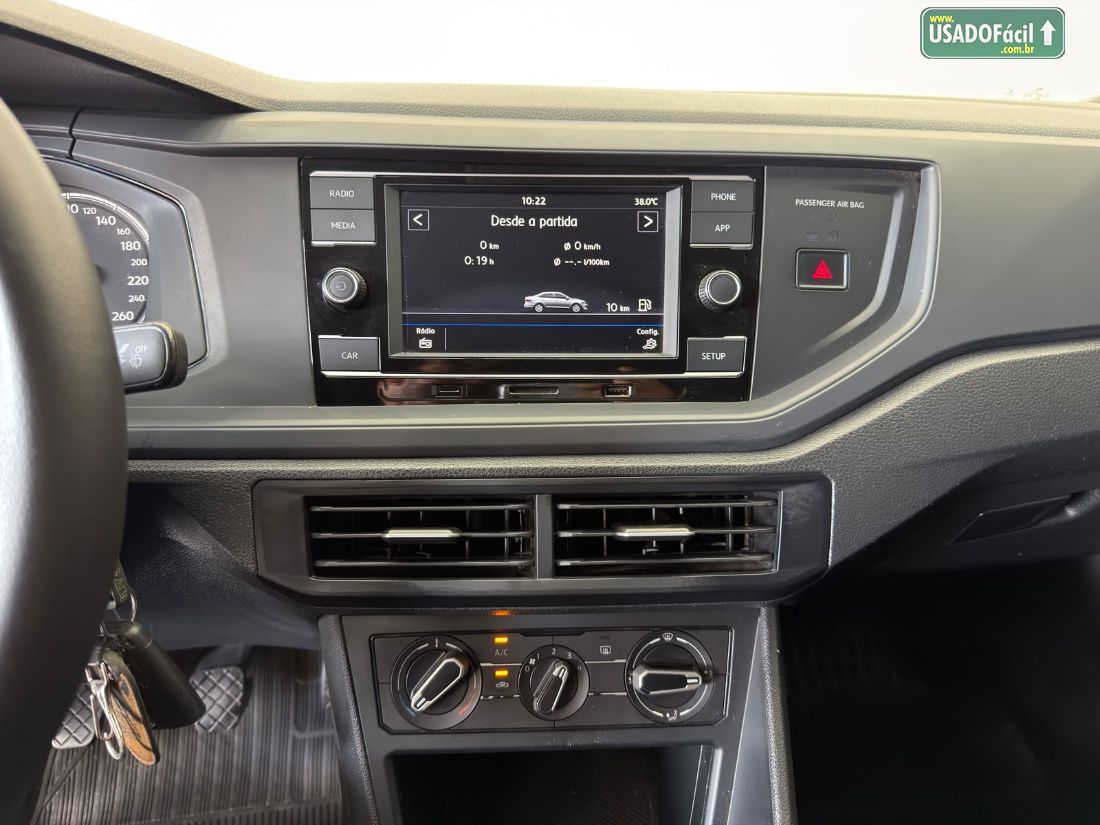 Volkswagen Virtus 1.6 MSI Automático Flex 2021/2022 — foto 10 de 20