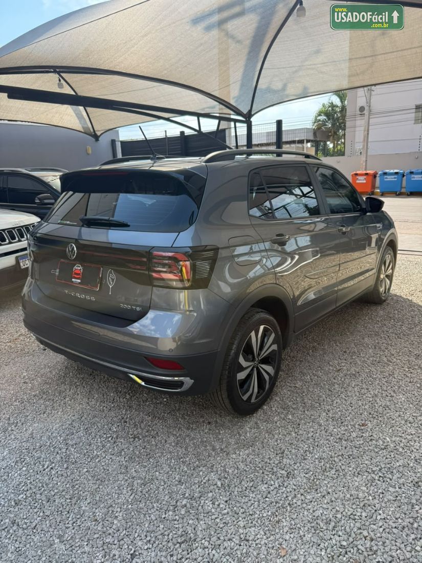 Volkswagen T-Cross Comfortline 200 TSI 1.0 Automático Flex 2023/2024 — foto 4 de 12