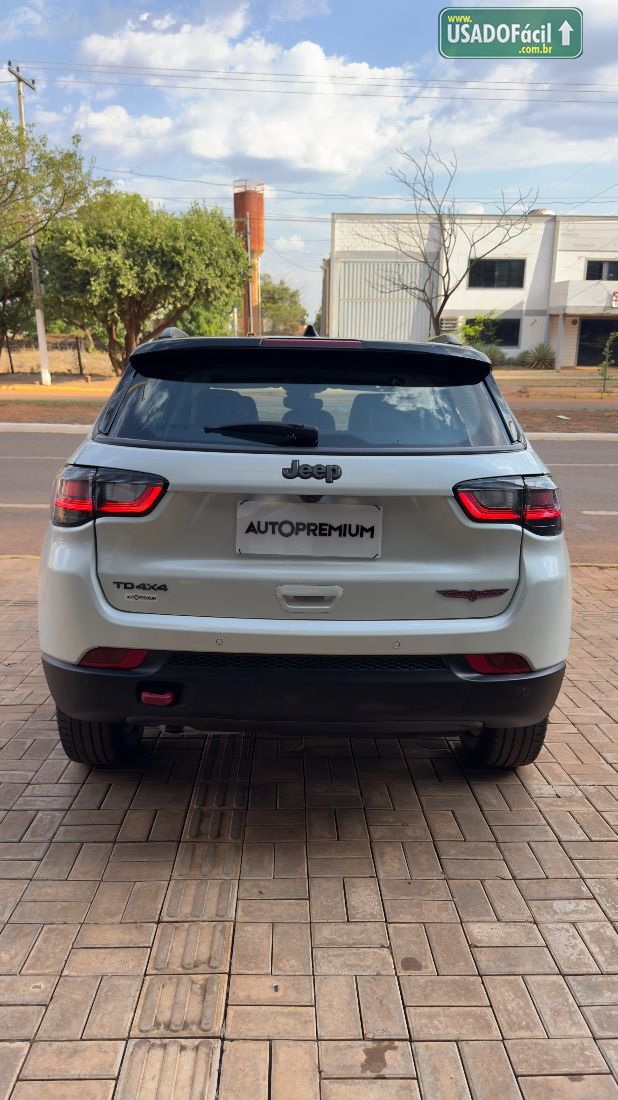 Jeep Compass Trailhawk TD350 2.0 4x4 Automático Diesel 2023/2023 — foto 8 de 26