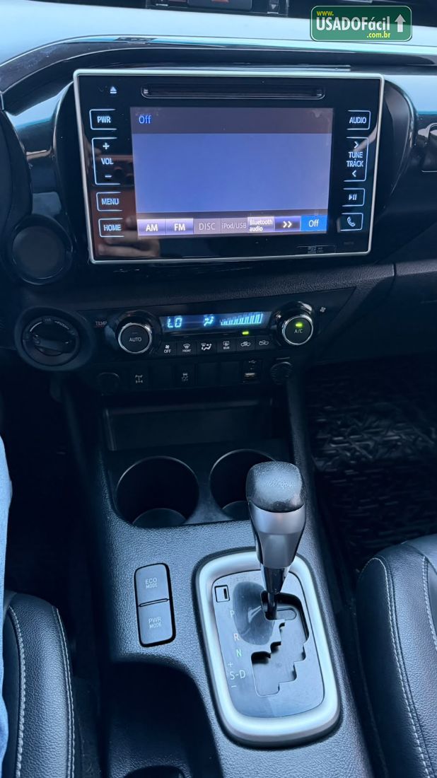 Toyota Hilux SRV CD 2.7 4x4 Automático Flex 2017/2018 — foto 8 de 15