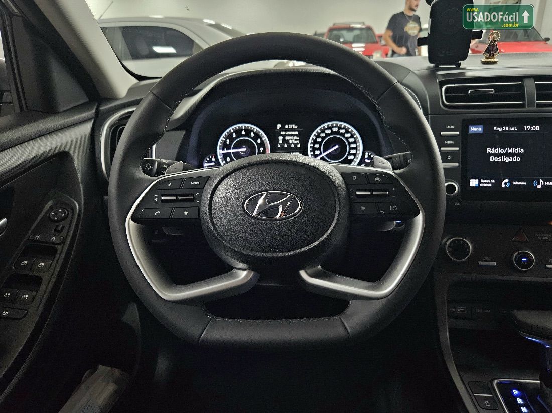 Hyundai Creta Comfort 1.0 Turbo Automático Flex 2024/2025 — foto 14 de 18
