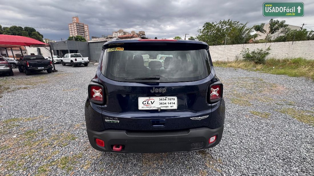 Jeep Renegade Trailhawk 2.0 4x4 Turbo Automático Diesel 2019/2019 — foto 8 de 14