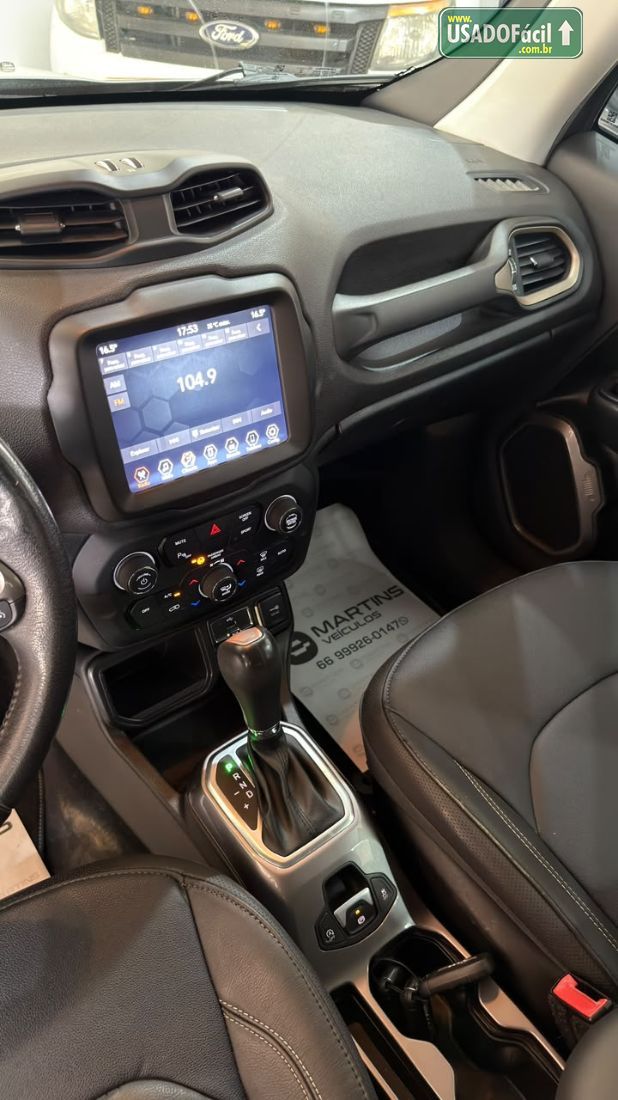 Jeep Renegade Limited 1.8 4X2 Automático Flex 2018/2019 — foto 8 de 10