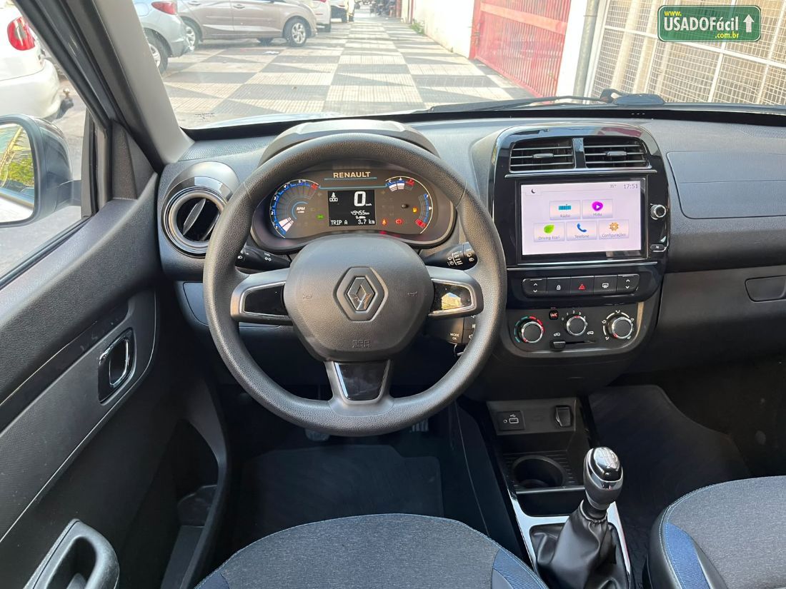 Renault Kwid Intense 1.0 Mecânico Flex 2022/2023 — foto 11 de 22