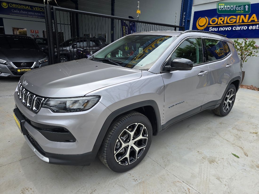 Jeep Compass Longitude T270 1.3 Turbo 4x2 Automático Flex 2024/2025 — foto 2 de 9