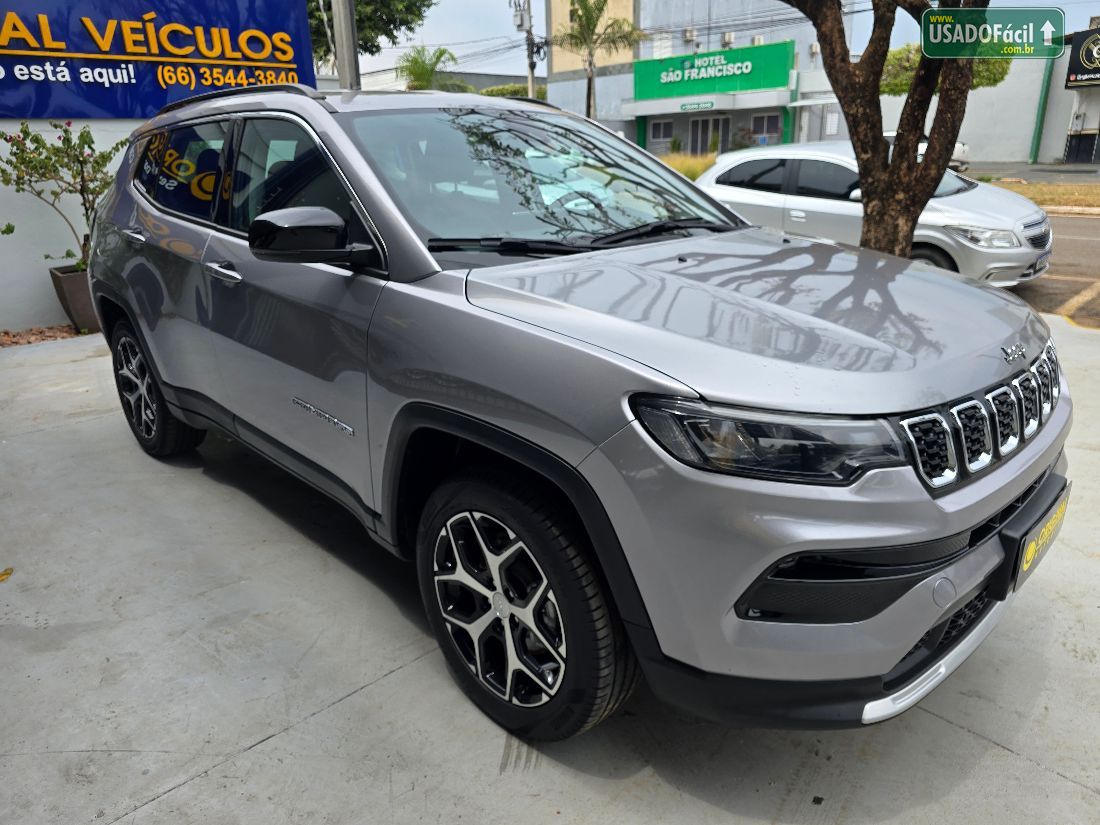 Jeep Compass Longitude T270 1.3 Turbo 4x2 Automático Flex 2024/2025 — foto 3 de 9