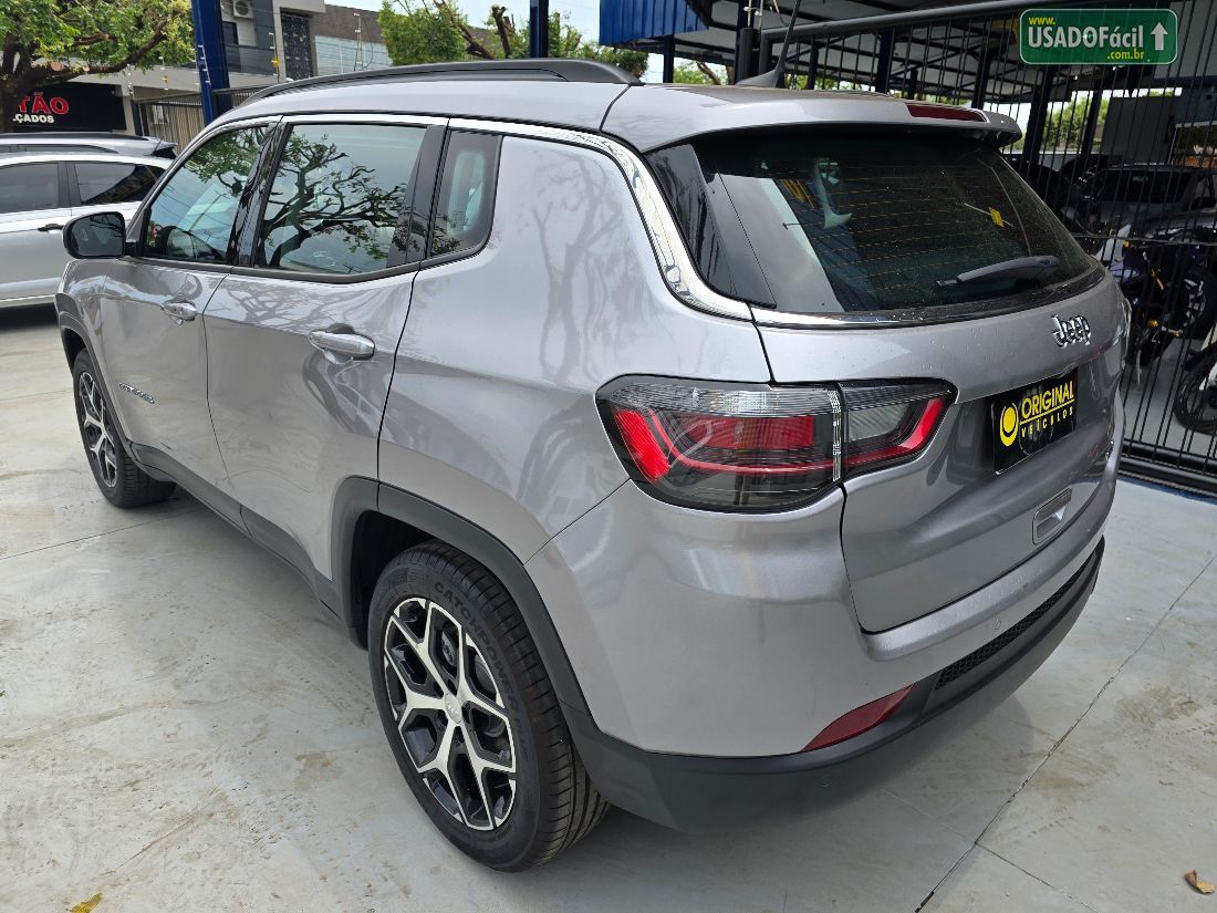 Jeep Compass Longitude T270 1.3 Turbo 4x2 Automático Flex 2024/2025 — foto 5 de 9
