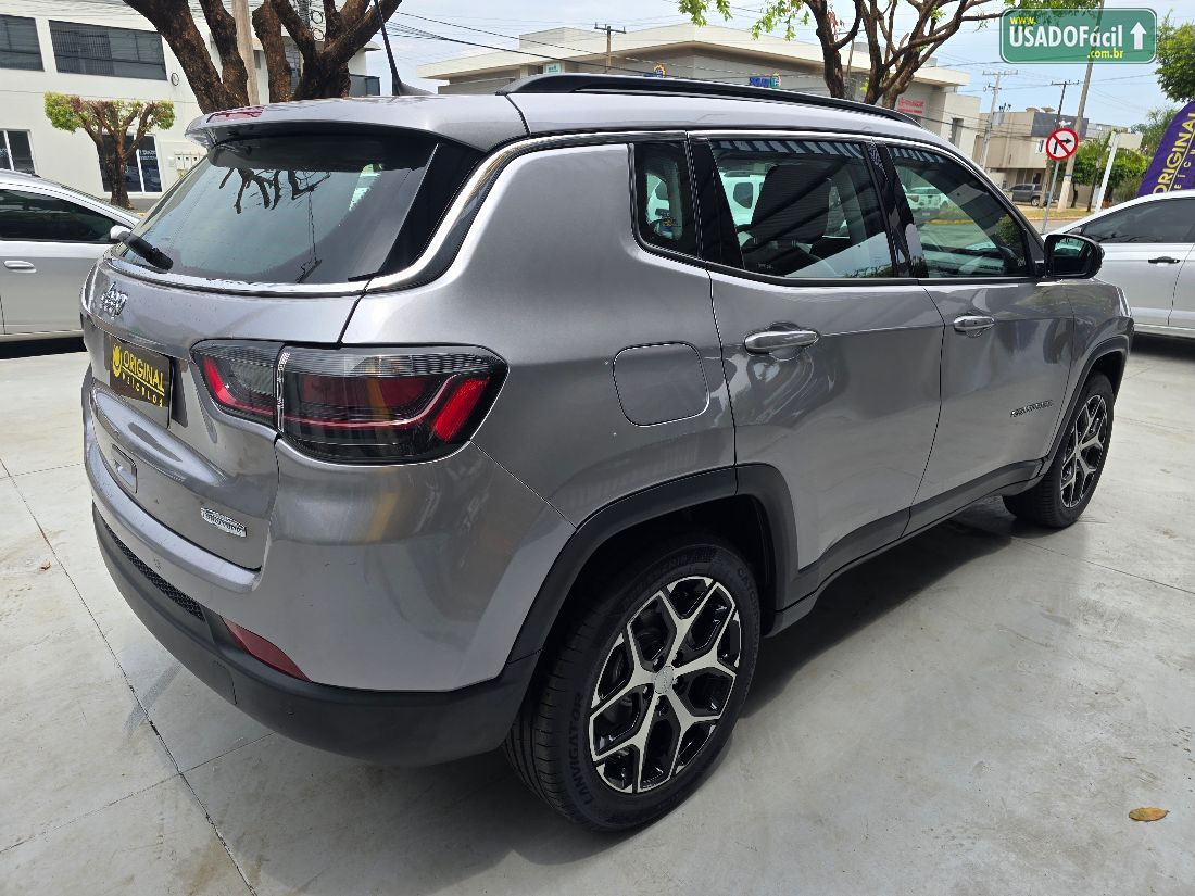 Jeep Compass Longitude T270 1.3 Turbo 4x2 Automático Flex 2024/2025 — foto 7 de 9