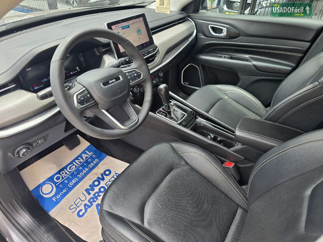 Jeep Compass Longitude T270 1.3 Turbo 4x2 Automático Flex 2024/2025 — foto 8 de 9