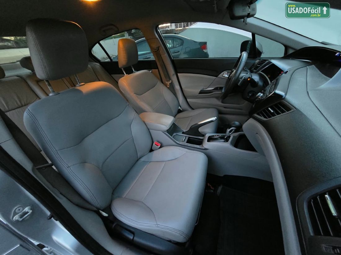Honda Civic Sedan LXR 2.0 Automático Flexone 2014/2015 — foto 12 de 13