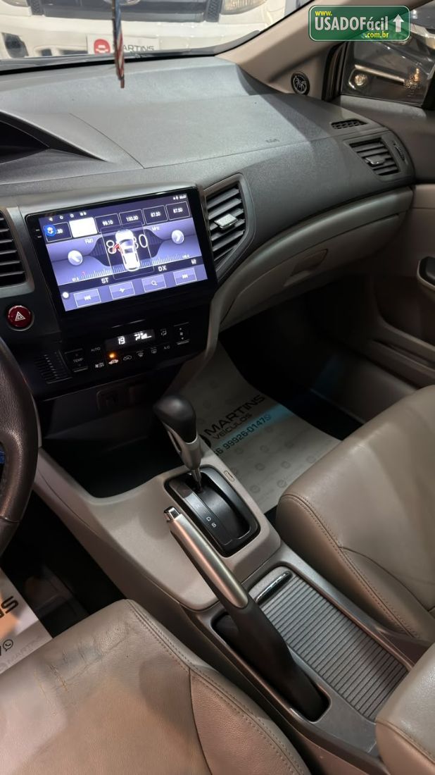 Honda Civic Sedan LXR 2.0 Automático Flexone 2016/2016 — foto 8 de 10