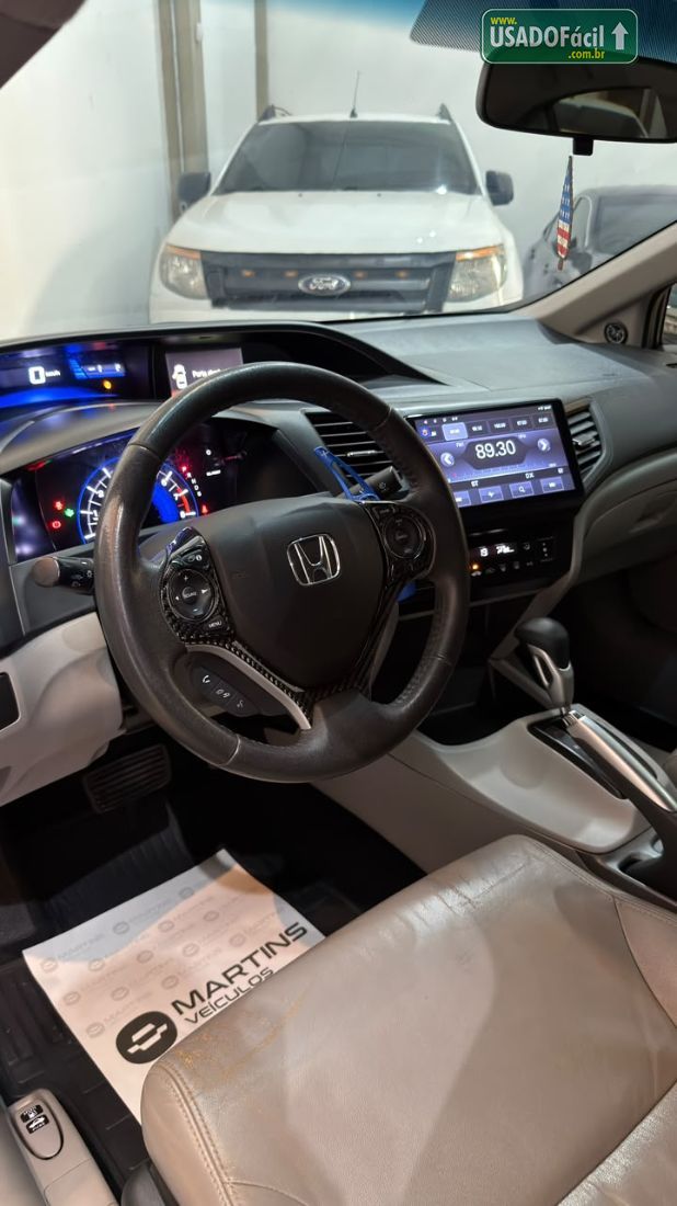 Honda Civic Sedan LXR 2.0 Automático Flexone 2016/2016 — foto 9 de 10