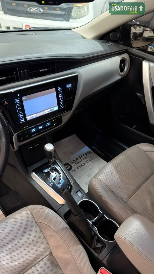 Toyota Corolla XEI 2.0 Automático Flex 2017/2018 — foto 8 de 10