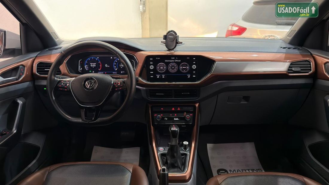 Volkswagen T-Cross Comfortline 200 TSI 1.0 Automático Flex 2020/2020 — foto 7 de 10