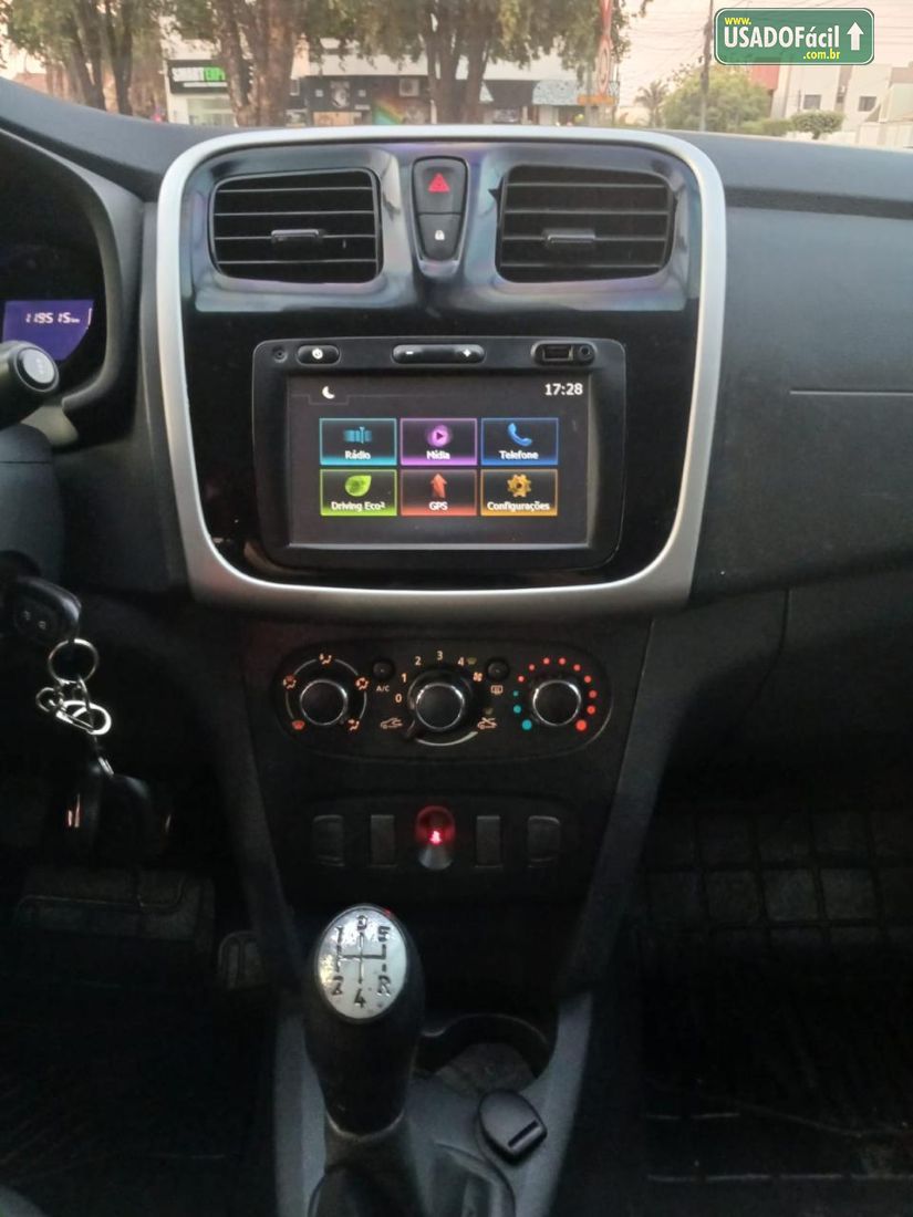 Renault Sandero Expression 1.0 Flex 5P 2017/2018 — foto 11 de 13