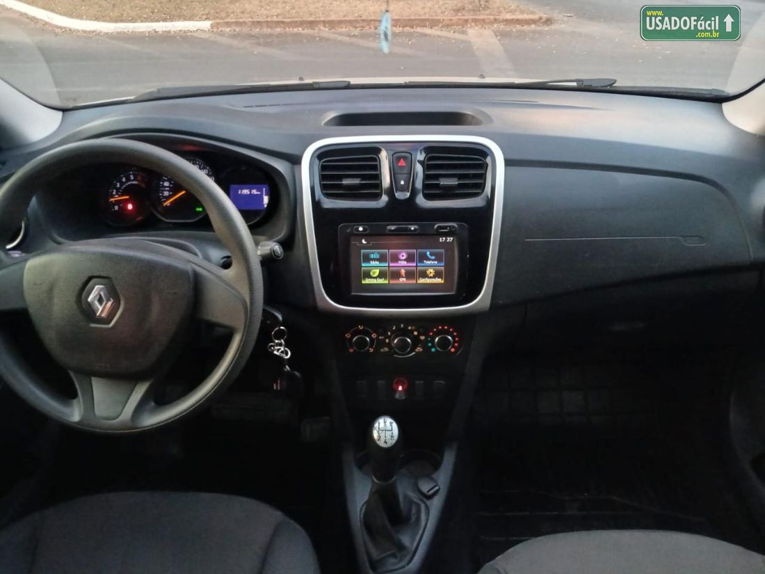 Renault Sandero Expression 1.0 Flex 5P 2017/2018 — foto 12 de 13