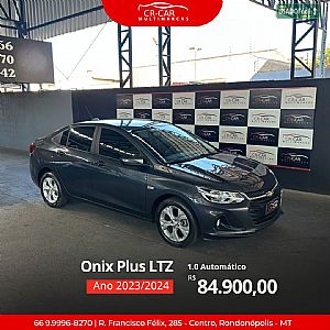 CHEVROLET/GM Onix Sedan Plus LTZ 1.0 Turbo Automático Flex