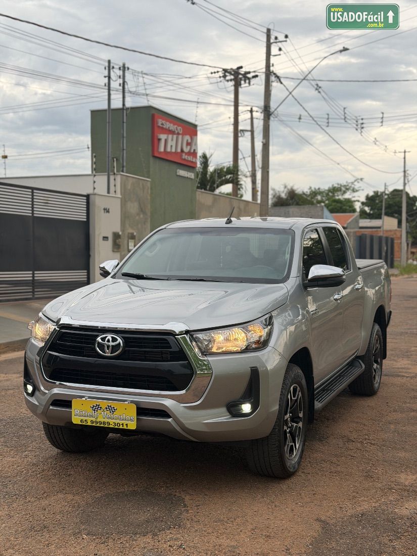 Toyota Hilux SRV CD 2.8 4x4 TDI Automático Diesel 2020/2021 — foto 3 de 16