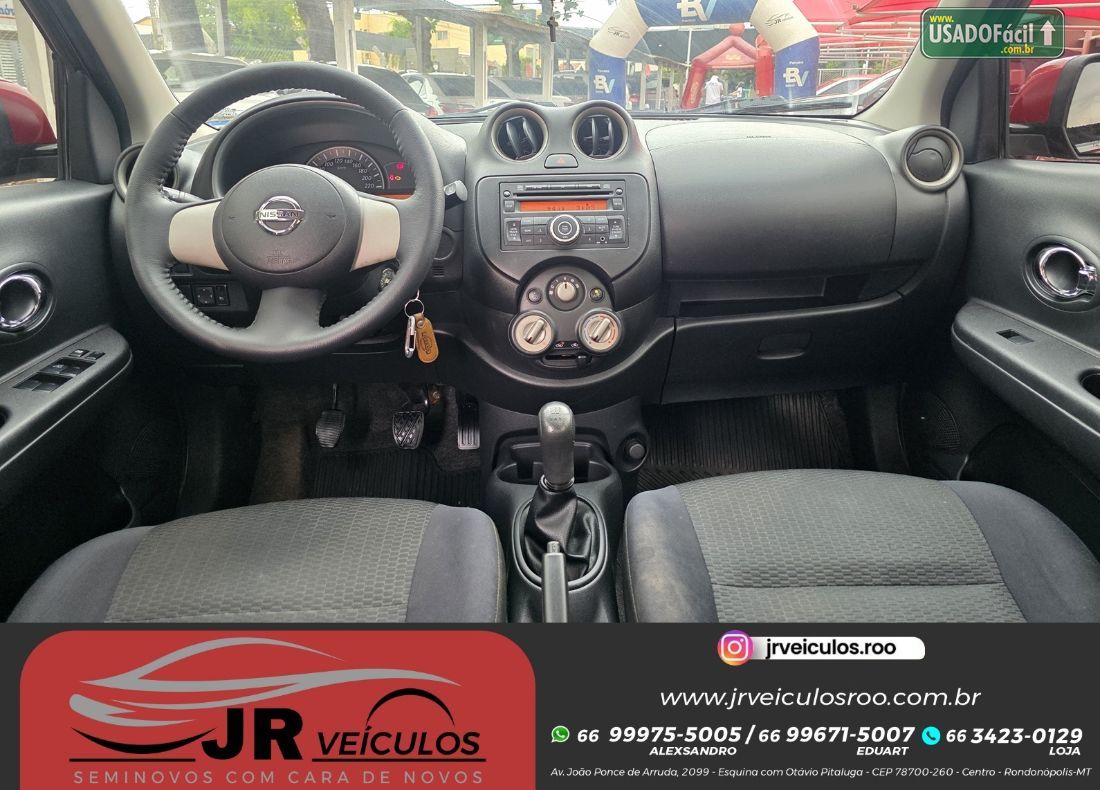 Nissan March SV 1.6 Flex Fuel 2012/2013 — foto 11 de 15