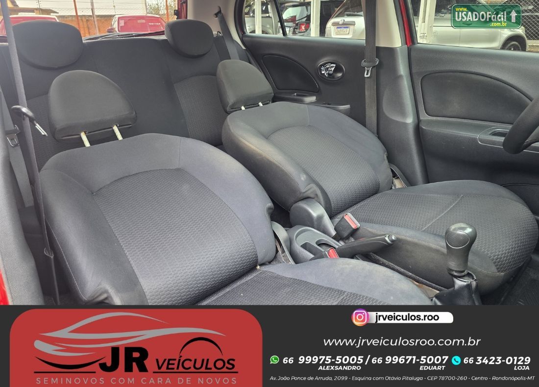 Nissan March SV 1.6 Flex Fuel 2012/2013 — foto 14 de 15