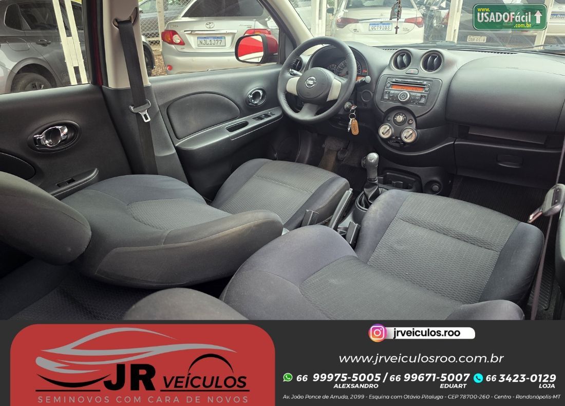 Nissan March SV 1.6 Flex Fuel 2012/2013 — foto 15 de 15