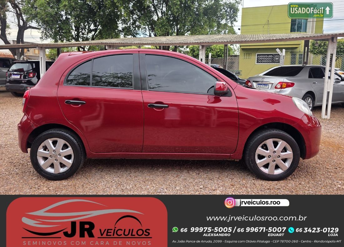 Nissan March SV 1.6 Flex Fuel 2012/2013 — foto 8 de 15