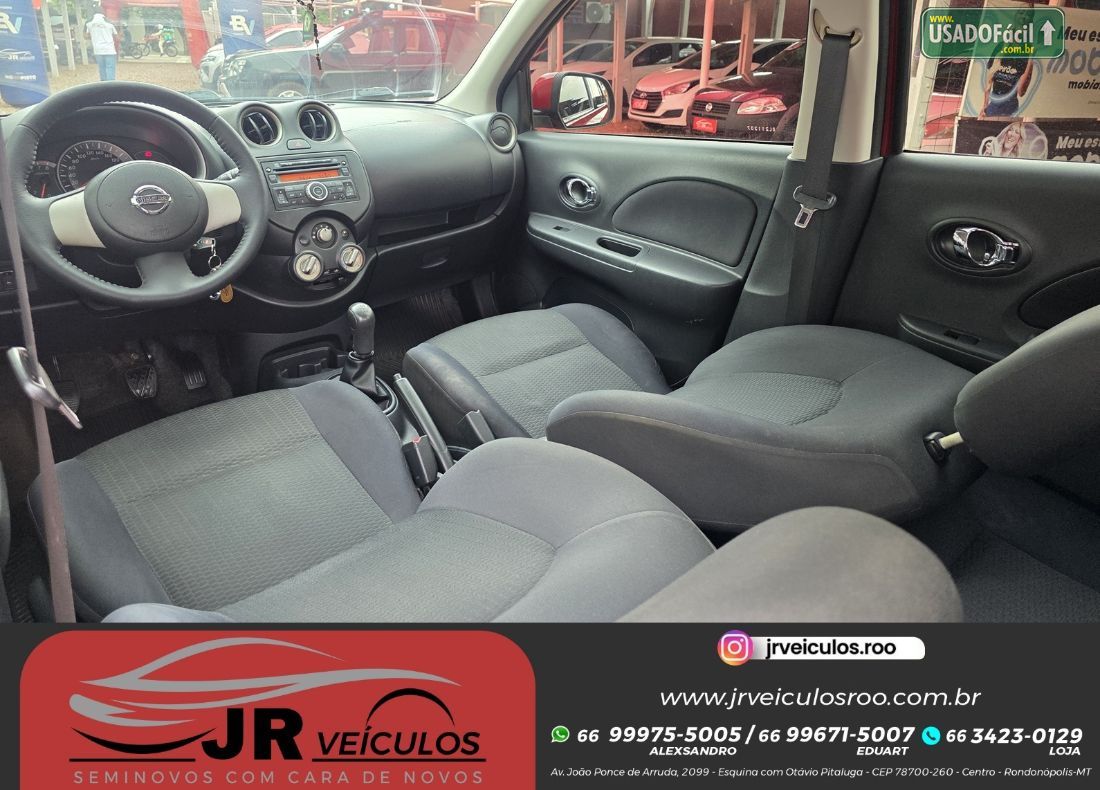 Nissan March SV 1.6 Flex Fuel 2012/2013 — foto 9 de 15