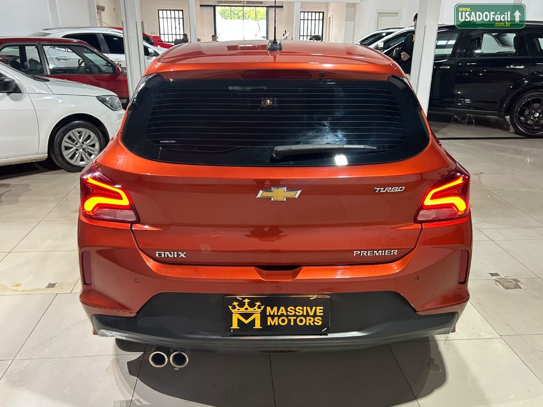 CHEVROLET/GM Onix Hatch Premier 1.0 Turbo Automático Flex 2020/2020 — foto 6 de 29