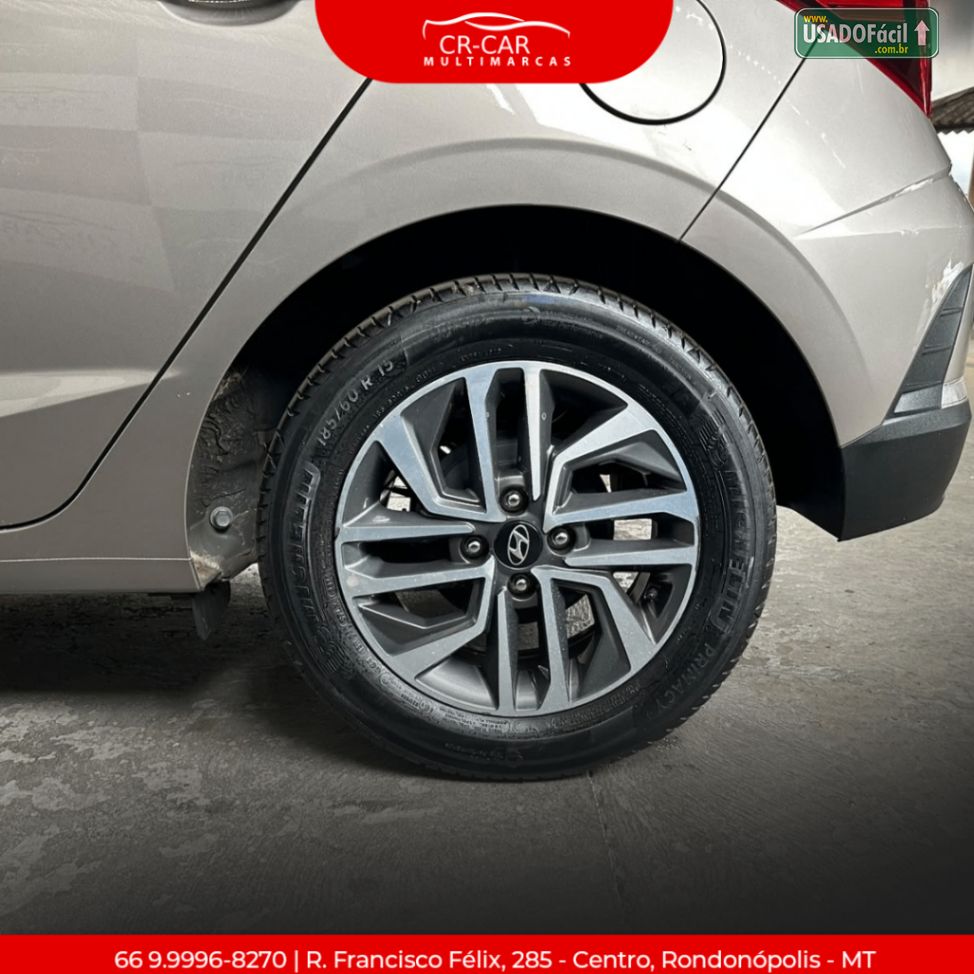 Hyundai HB20 Hatch Limited Plus 1.0 Mecânico Flex 2024/2025 — foto 13 de 14