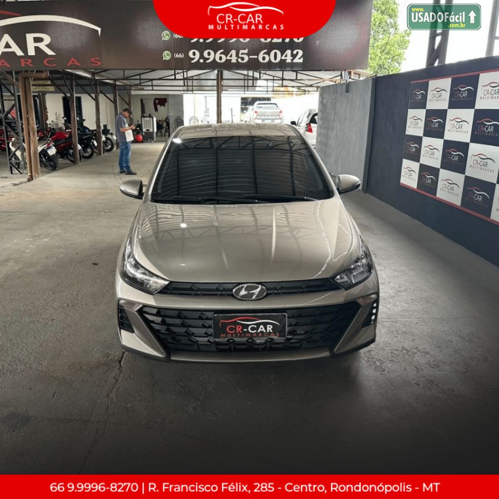 Hyundai HB20 Hatch Limited Plus 1.0 Mecânico Flex 2024/2025 — foto 2 de 14