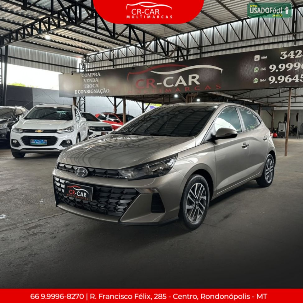 Hyundai HB20 Hatch Limited Plus 1.0 Mecânico Flex 2024/2025 — foto 3 de 14