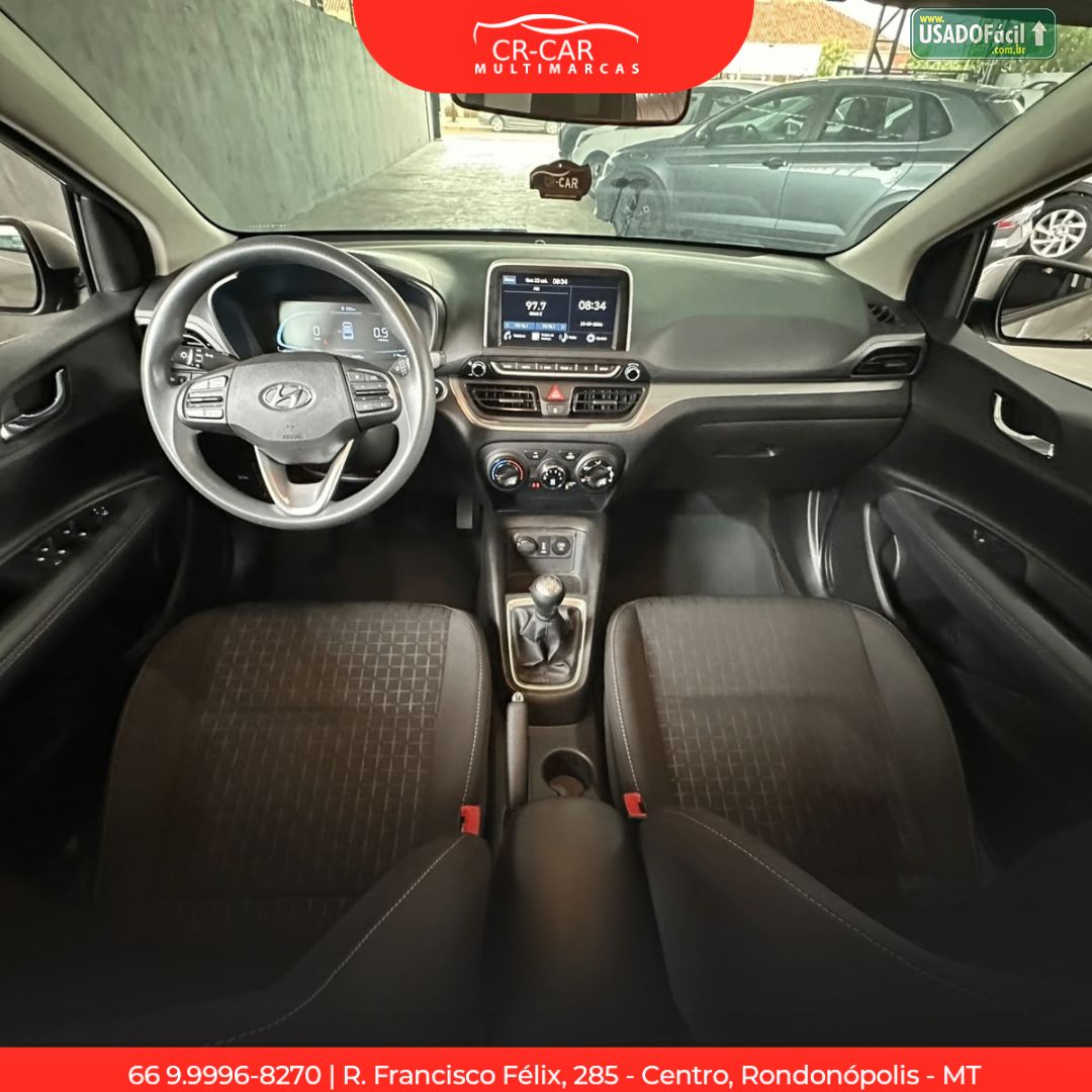 Hyundai HB20 Hatch Limited Plus 1.0 Mecânico Flex 2024/2025 — foto 9 de 14