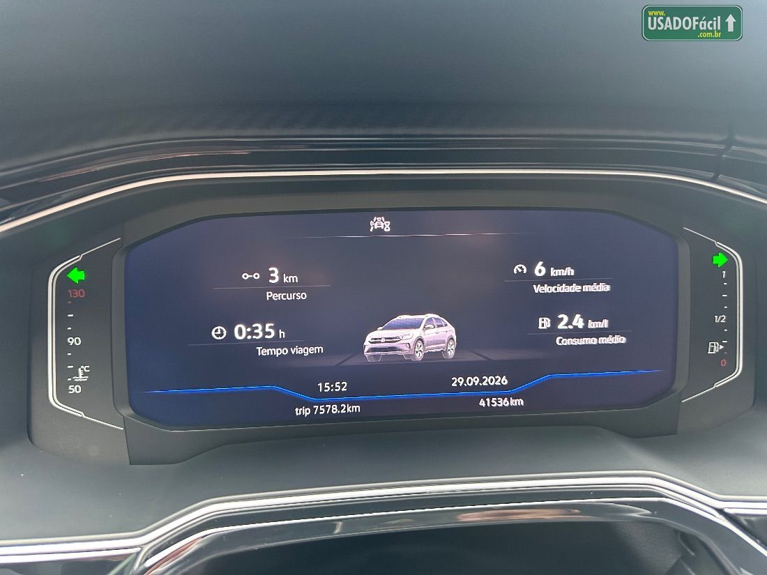 Volkswagen Nivus Highline 200 TSI Automático Flex 2025/2025 — foto 11 de 13
