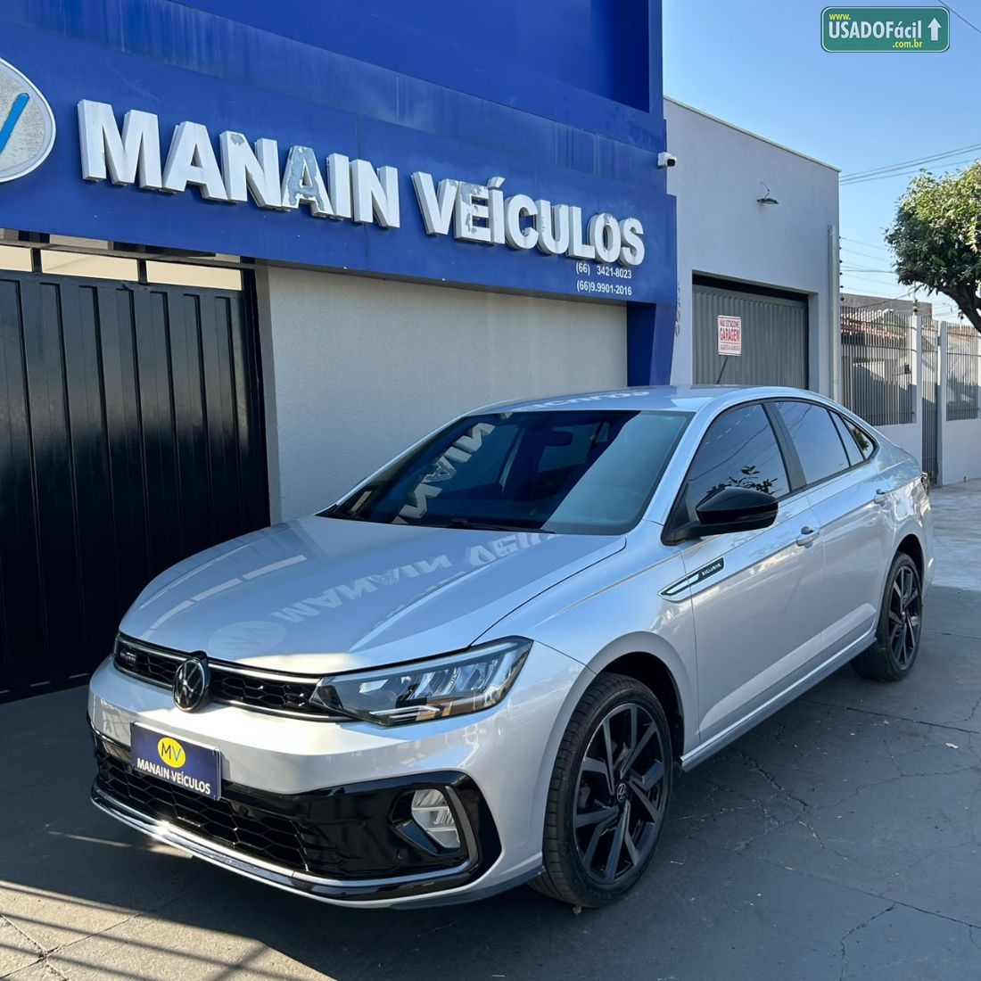 Volkswagen Virtus Exclusive 250 TSI 1.4 Automático Flex 2023/2023 — foto 2 de 9